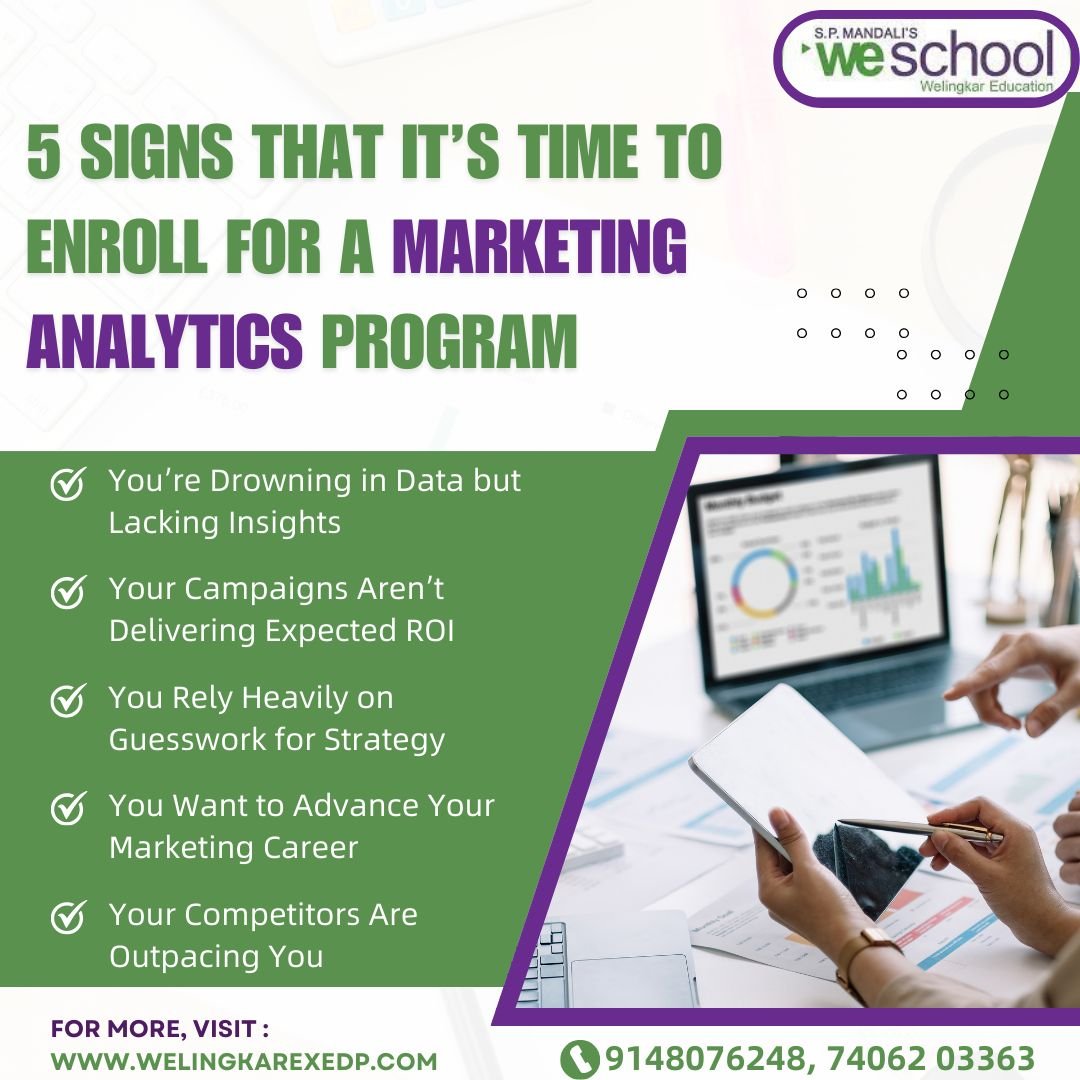5 Signs That It’s Time to Enroll in a Marketing Analytics Program