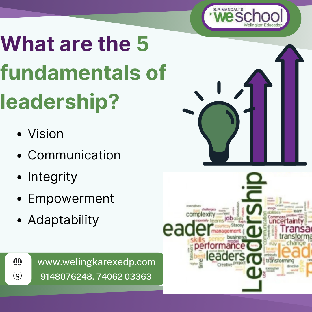 What are the 5 fundamentals of leadership?